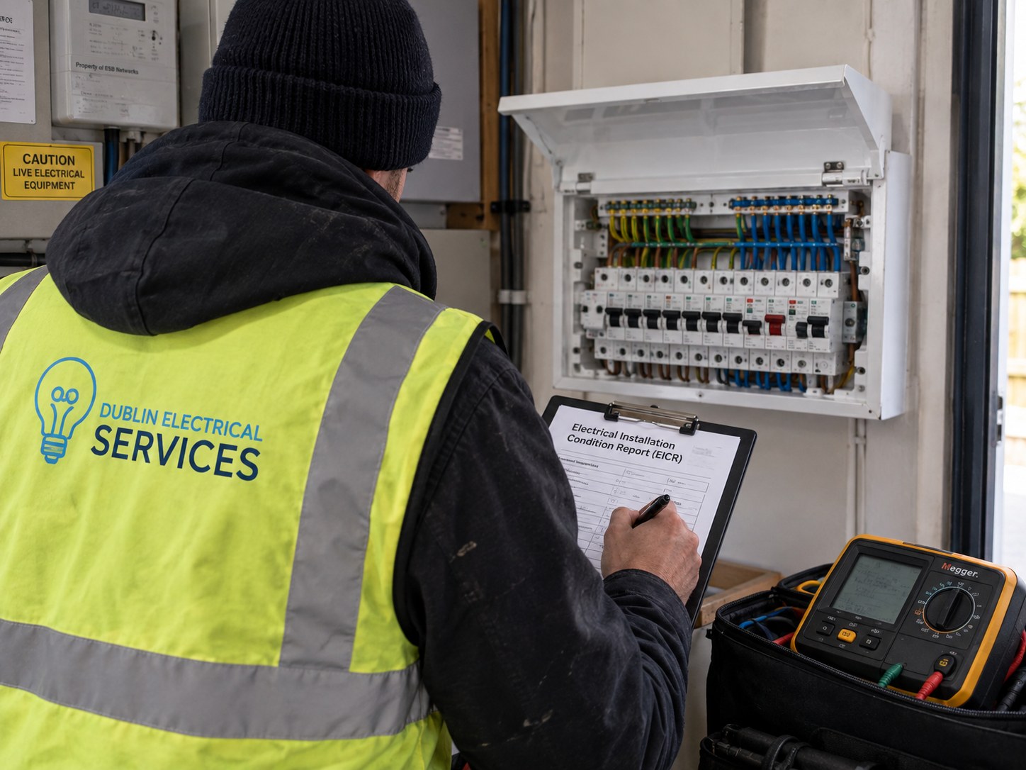 Electrical compliance and maintenance work in Blackrock Dublin